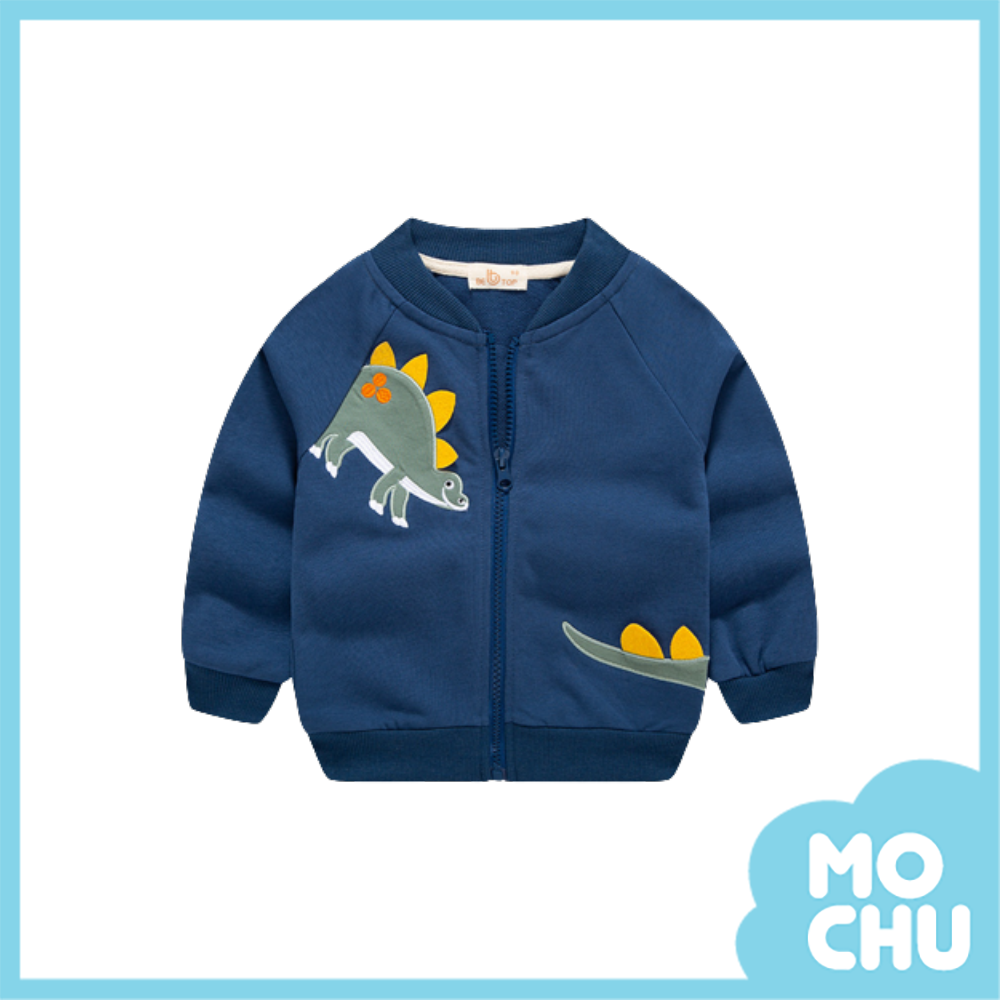 恐龍拉鍊棒球外套(兩色)