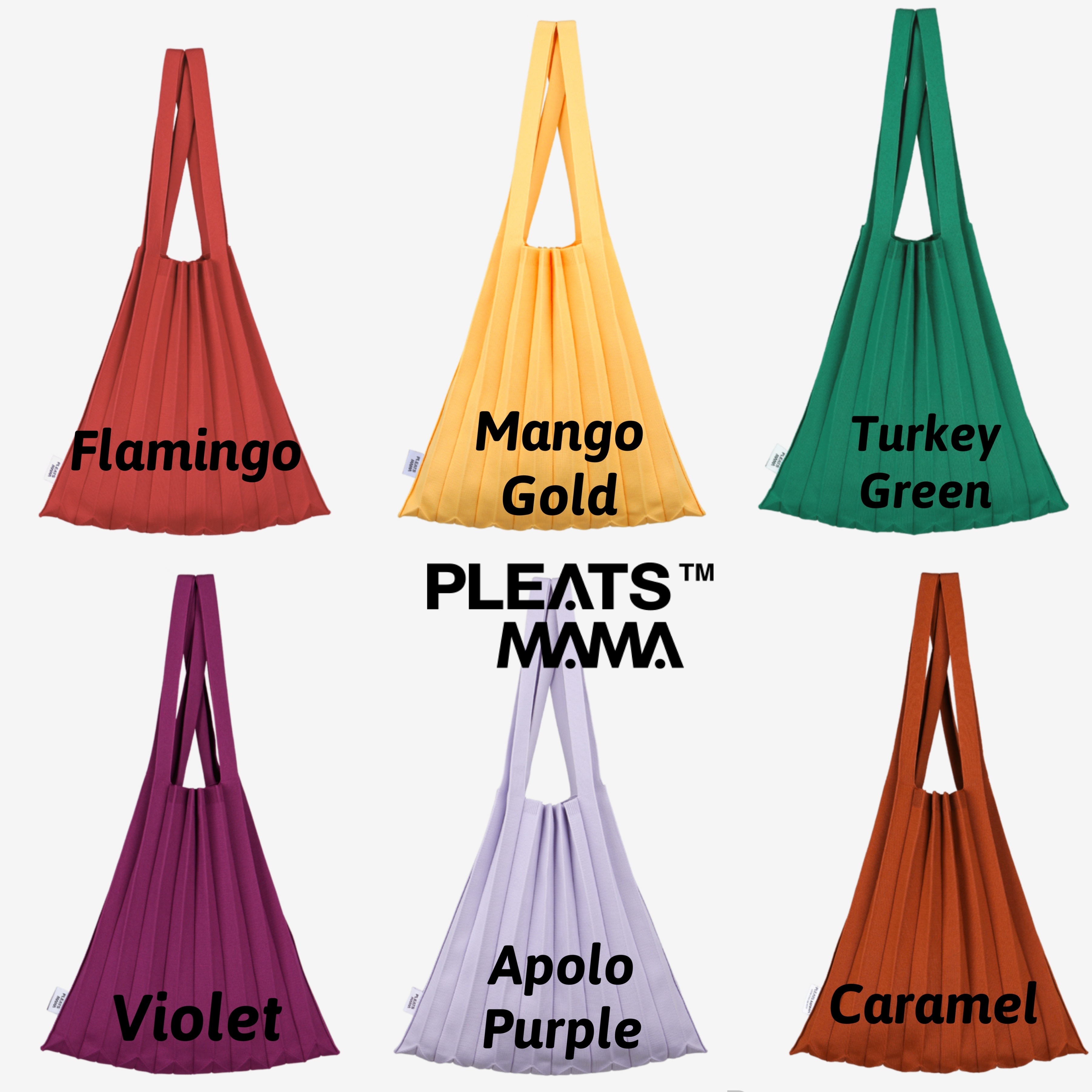 PLEATSMAMA Knit Pleats Shoulder Bag 可上膊
