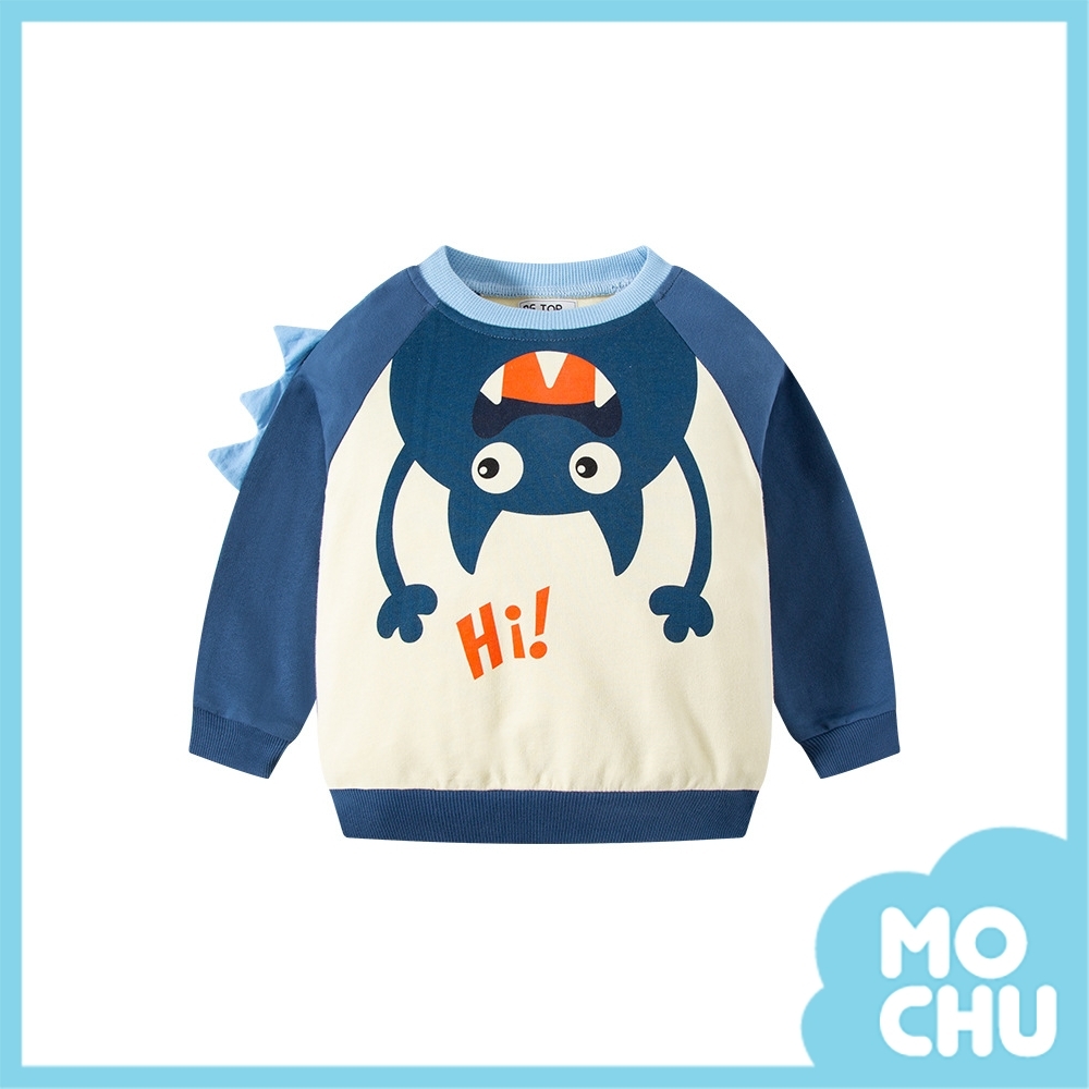 微笑小怪獸圓領衛衣(兩色)
