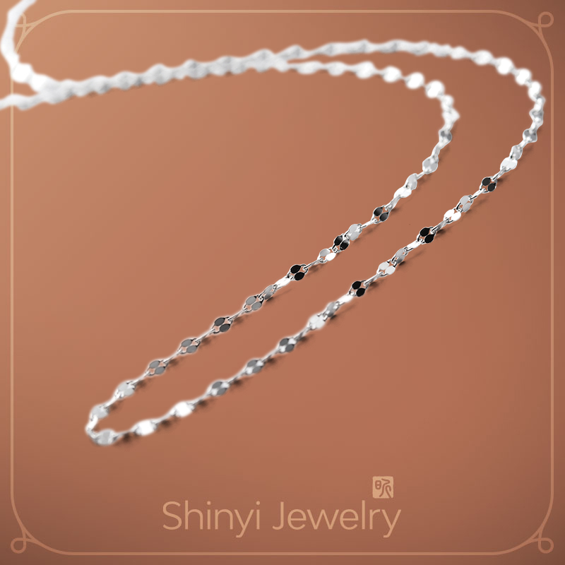 殊勝平安吉祥結足銀墜