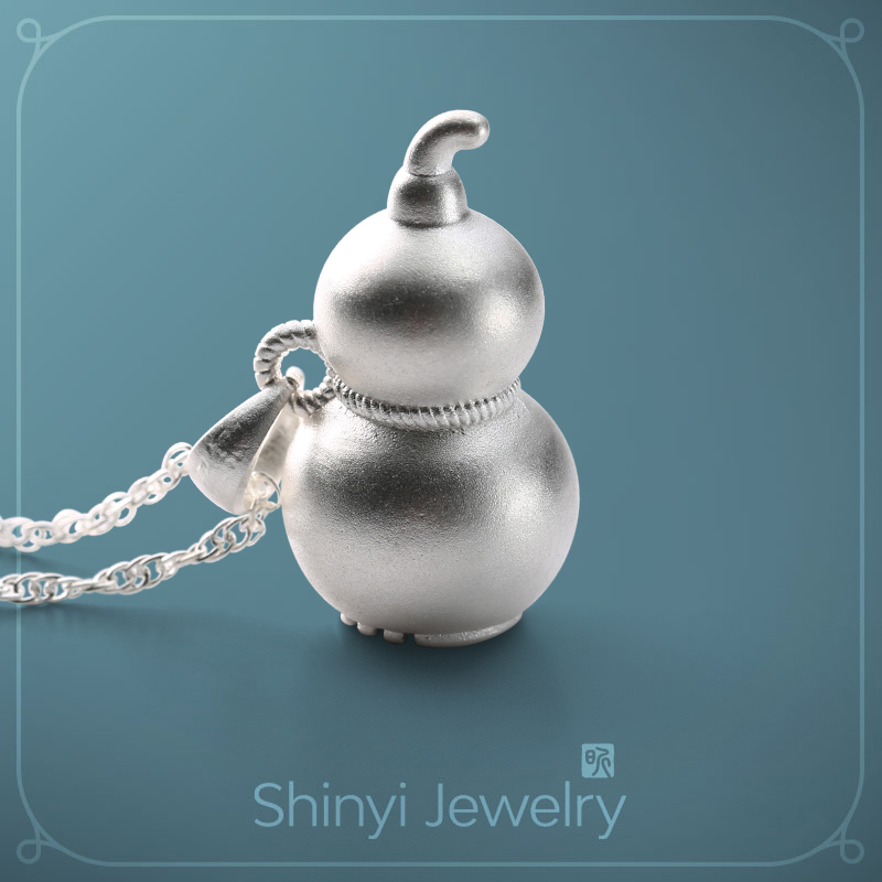 福祿到990足銀墜