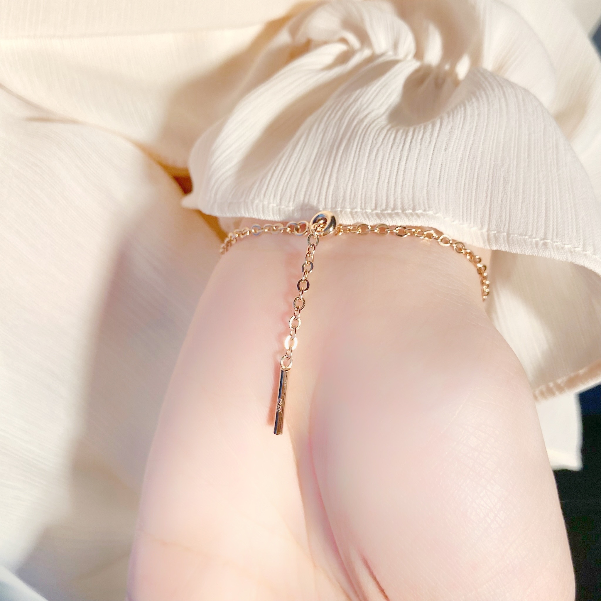 | 925 Silver・ Rose Gold | Floral Luggage Bracelet | BR0710 |