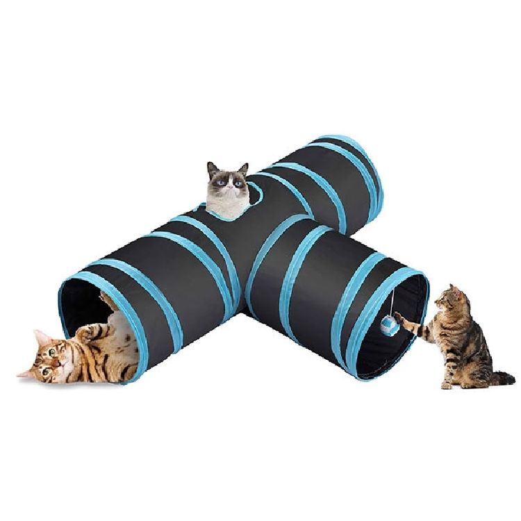 Pawise⎜POP UP 3出口貓隧道（No.28569)