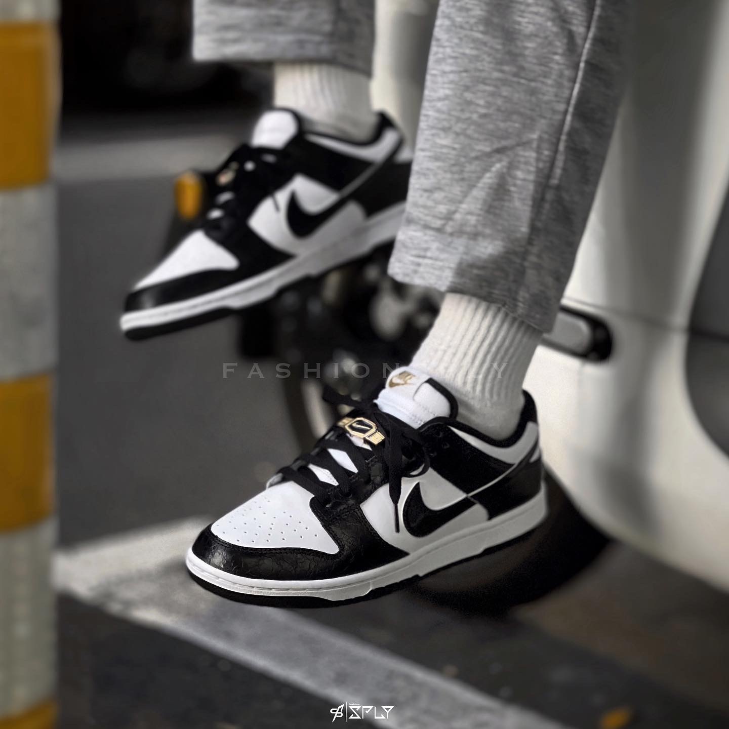 Nike Dunk Low World Champs Black White 冠軍金釦 熊貓 DR9511-100