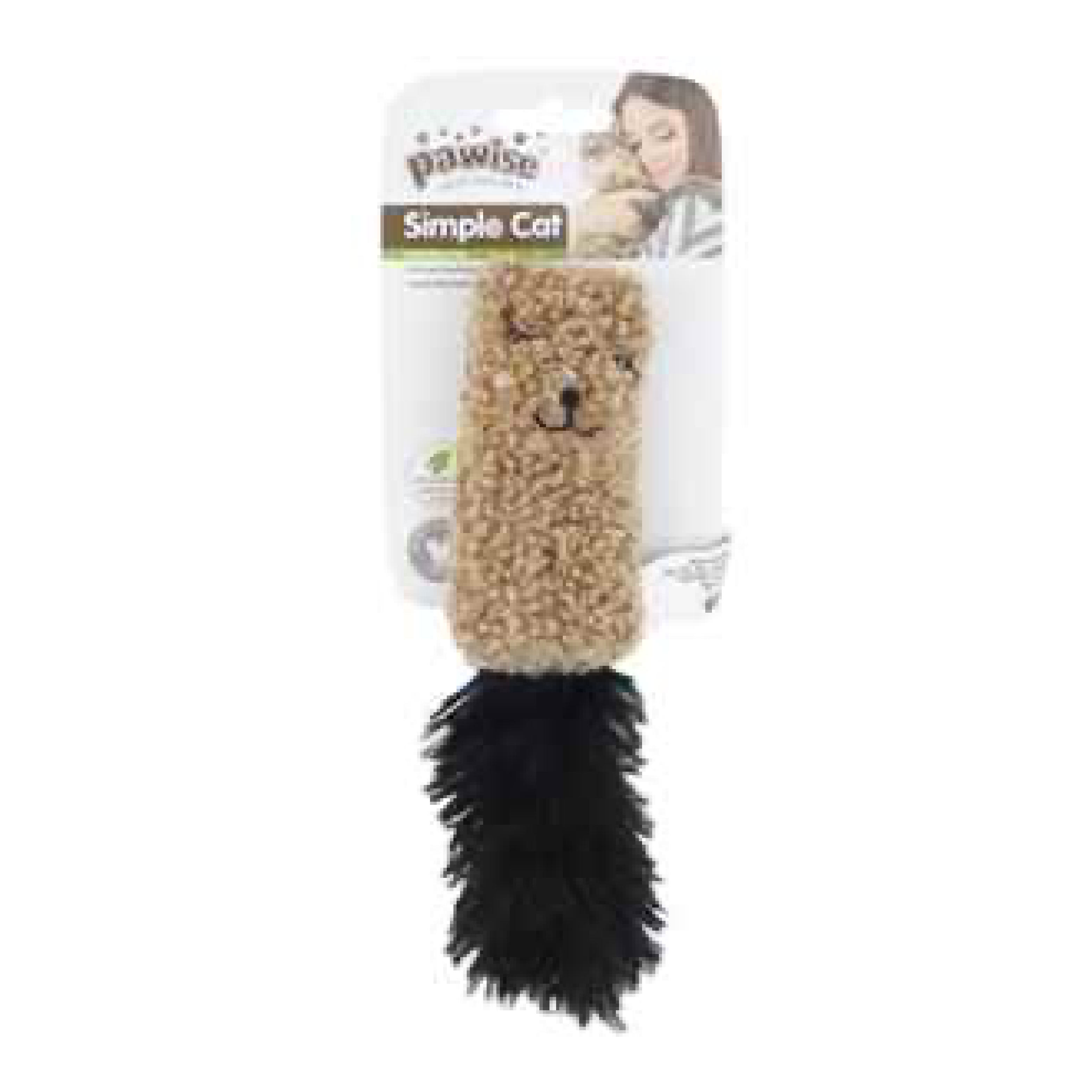 Pawise⎜枕頭仔貓玩具 (米白色/啡色/灰色)（No.28254)