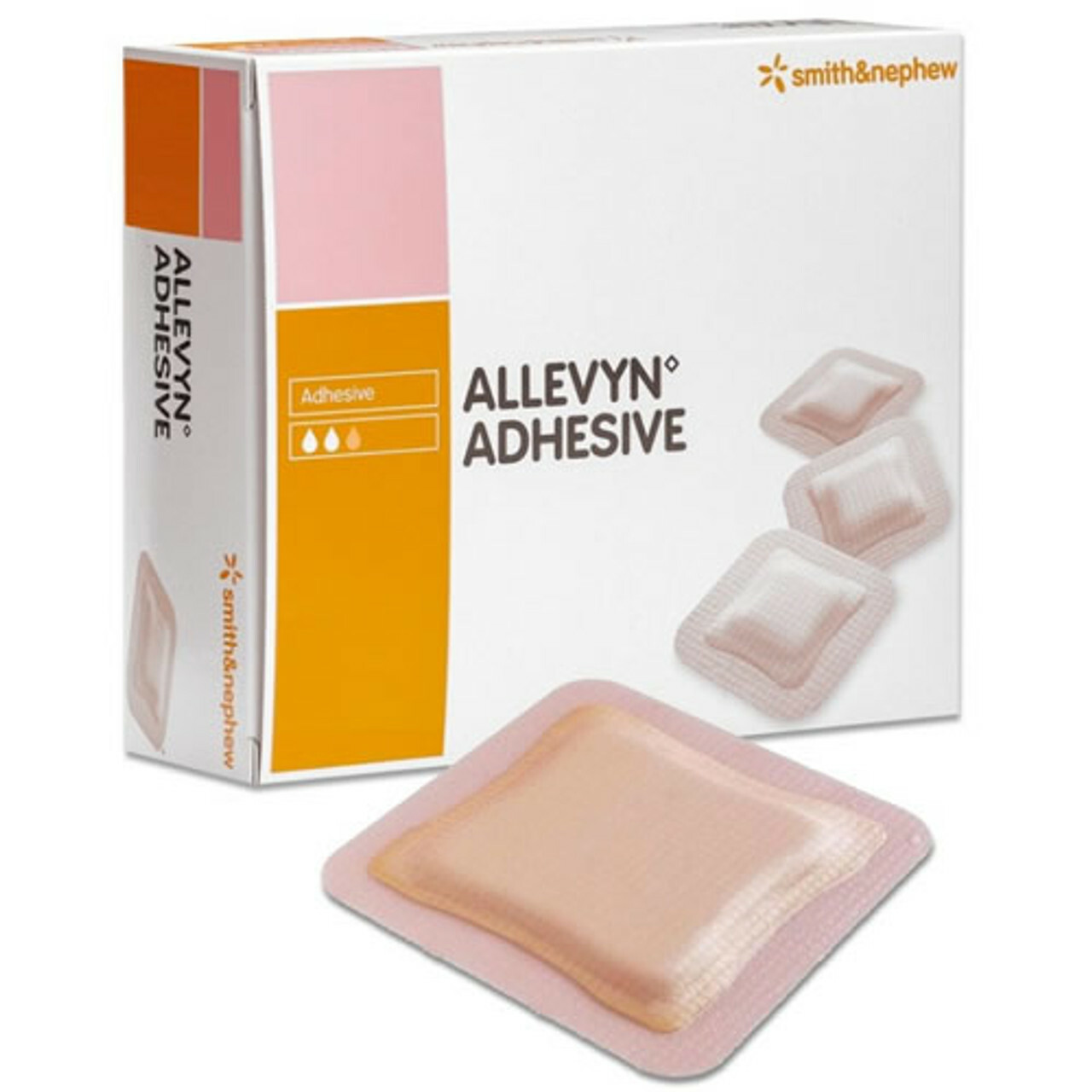 Smith & Nephew 施樂輝 - Allevyn Ag 海綿敷料 (黏貼/非黏貼)