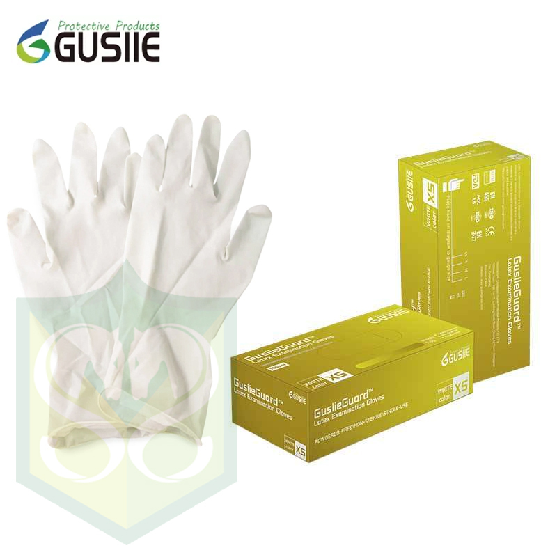 Gusiie® Latex Examination Gloves
