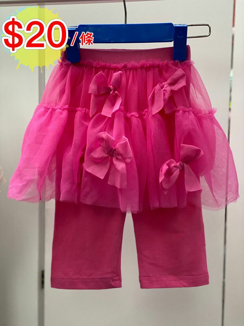 (現貨) LBK-2799 紗裙六分褲🔥清貨🔥