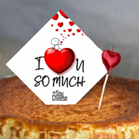 Anniversary Set ( Topper + Imported Candle + Plastic Knife )