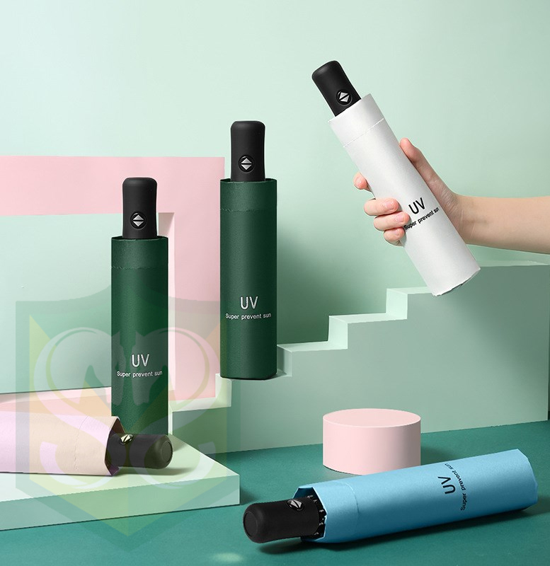 UV automatic umbrella sunny and rainy folding sunshade sun umbrella sunscreen and UV protection