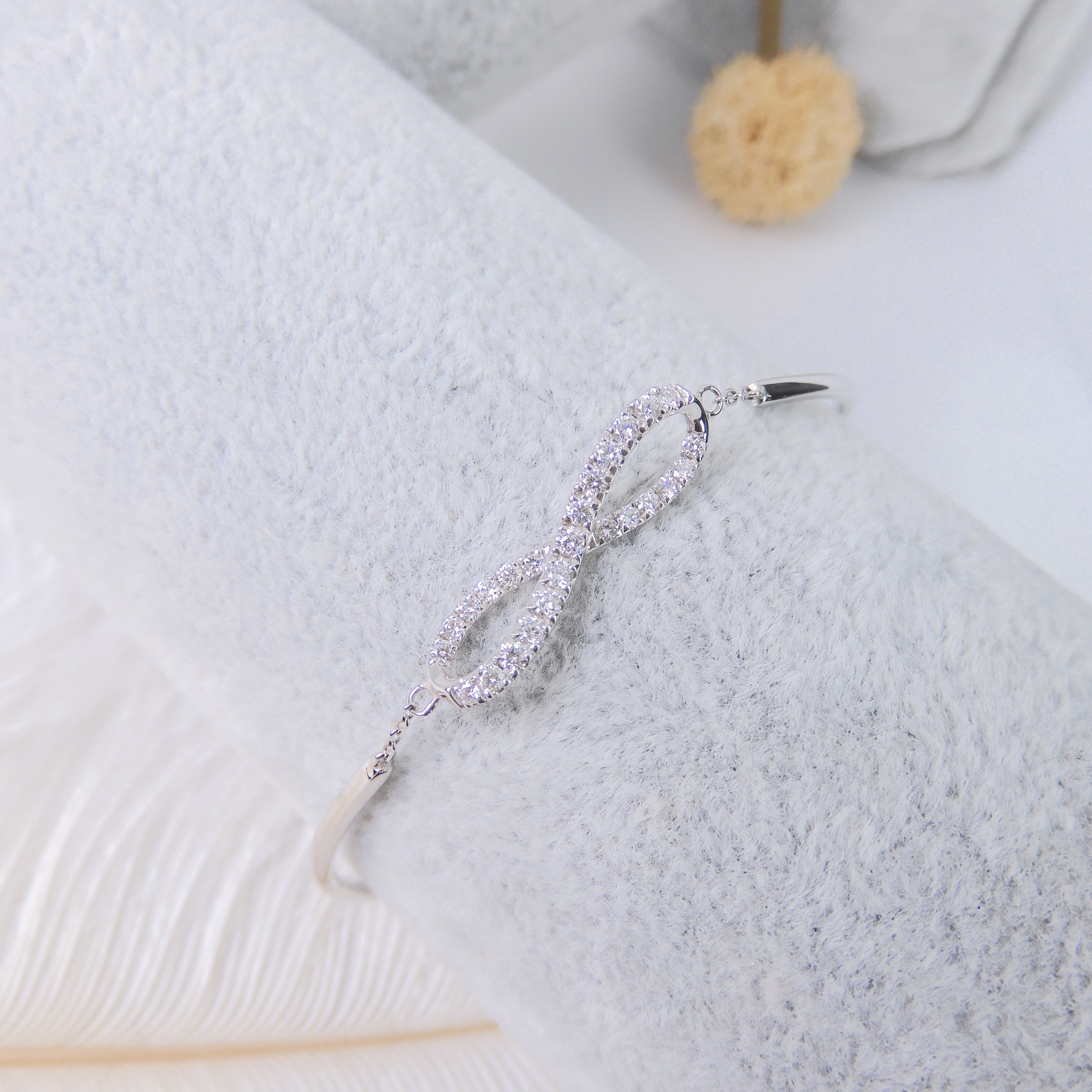 18K金 0.33ct 鑽石手鏈鈪