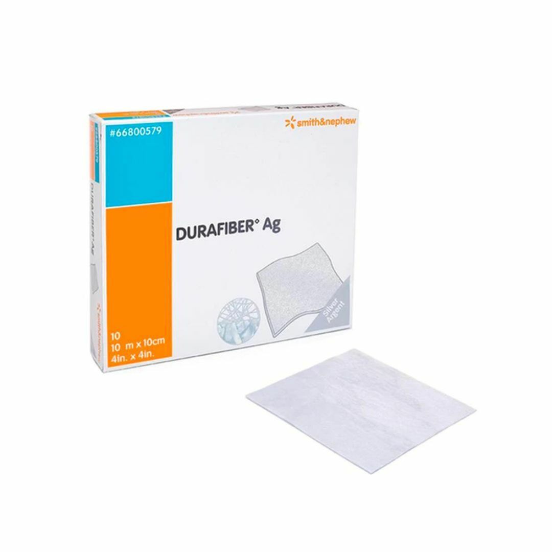 Smith & Nephew 施樂輝 - Durafiber Ag 高吸水凝膠纖維銀敷料 | 10片