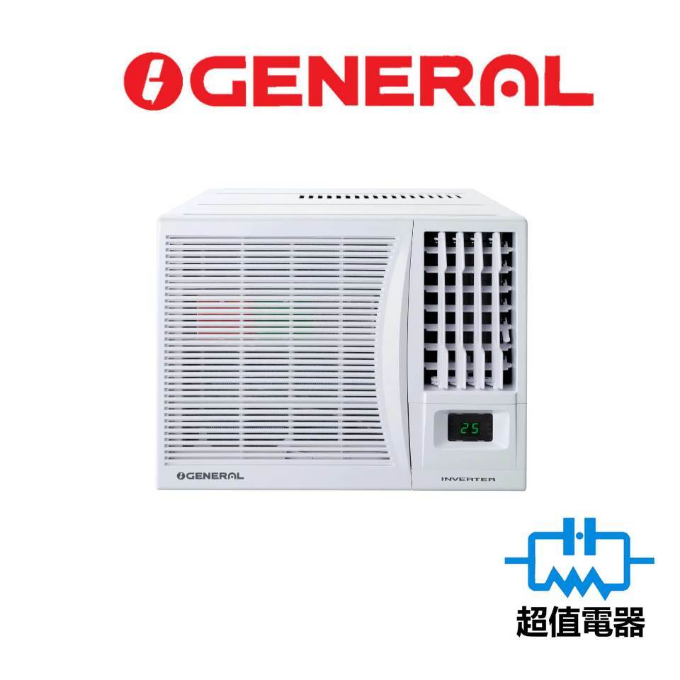 General 珍寶 AKWB7NIC 3/4匹 變頻淨冷窗口機 (附遙控)
