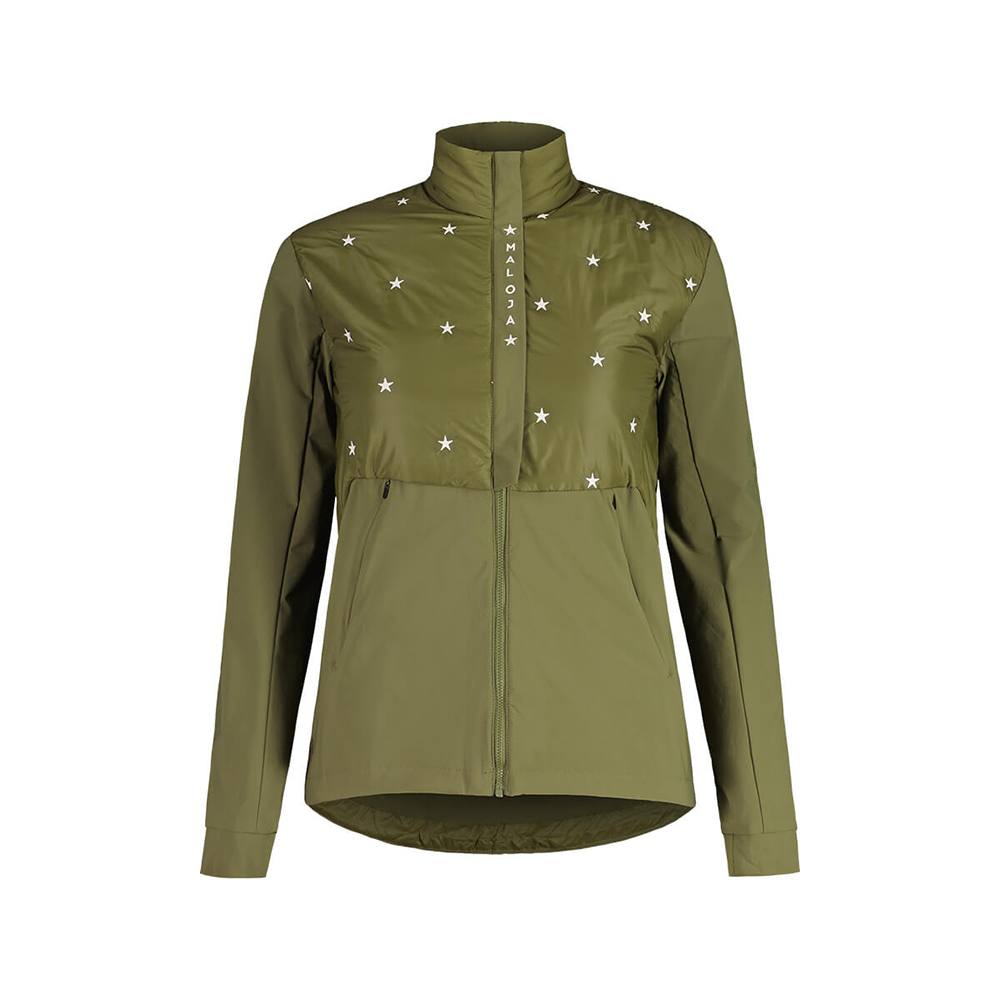 【MALOJA】女 Primaloft BIO 防風保暖多功能外套 / 22MA34129-[綠、黑]