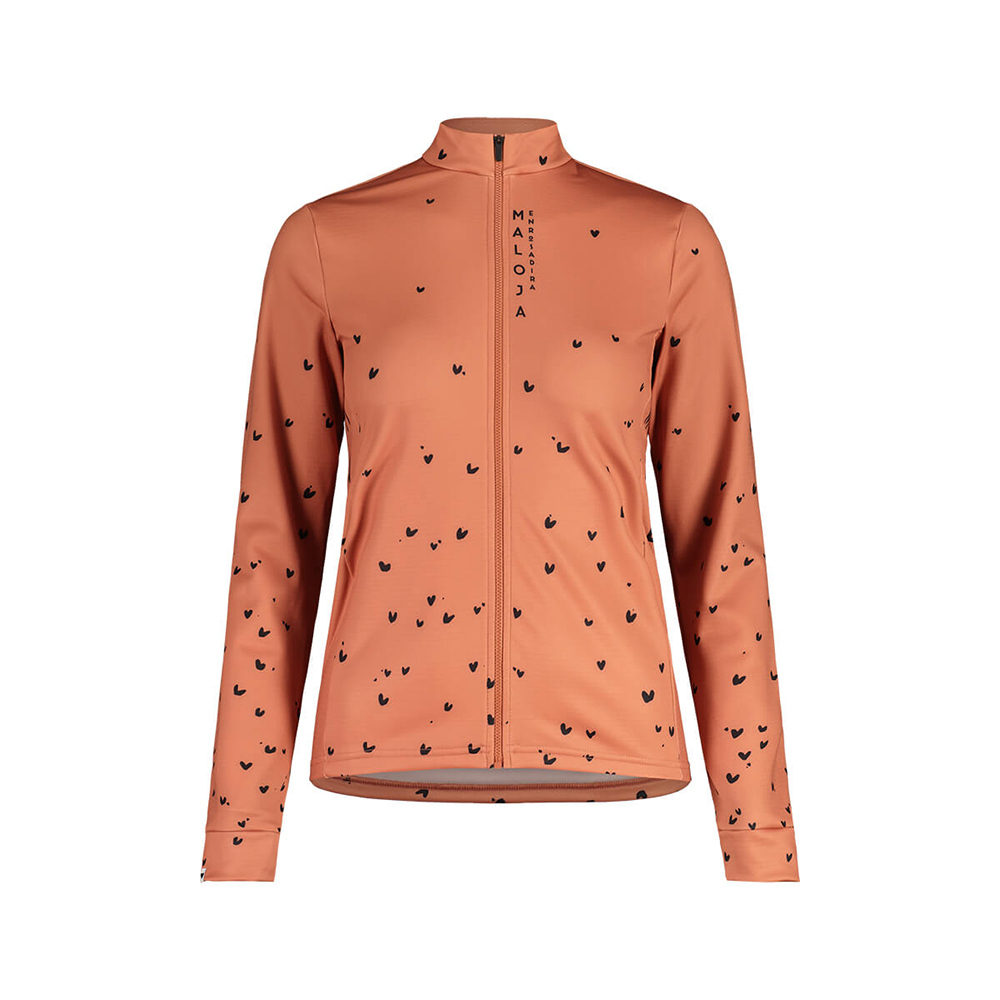 【MALOJA】女 防風保暖透氣外套 / 22MA34141-[綠、橘]