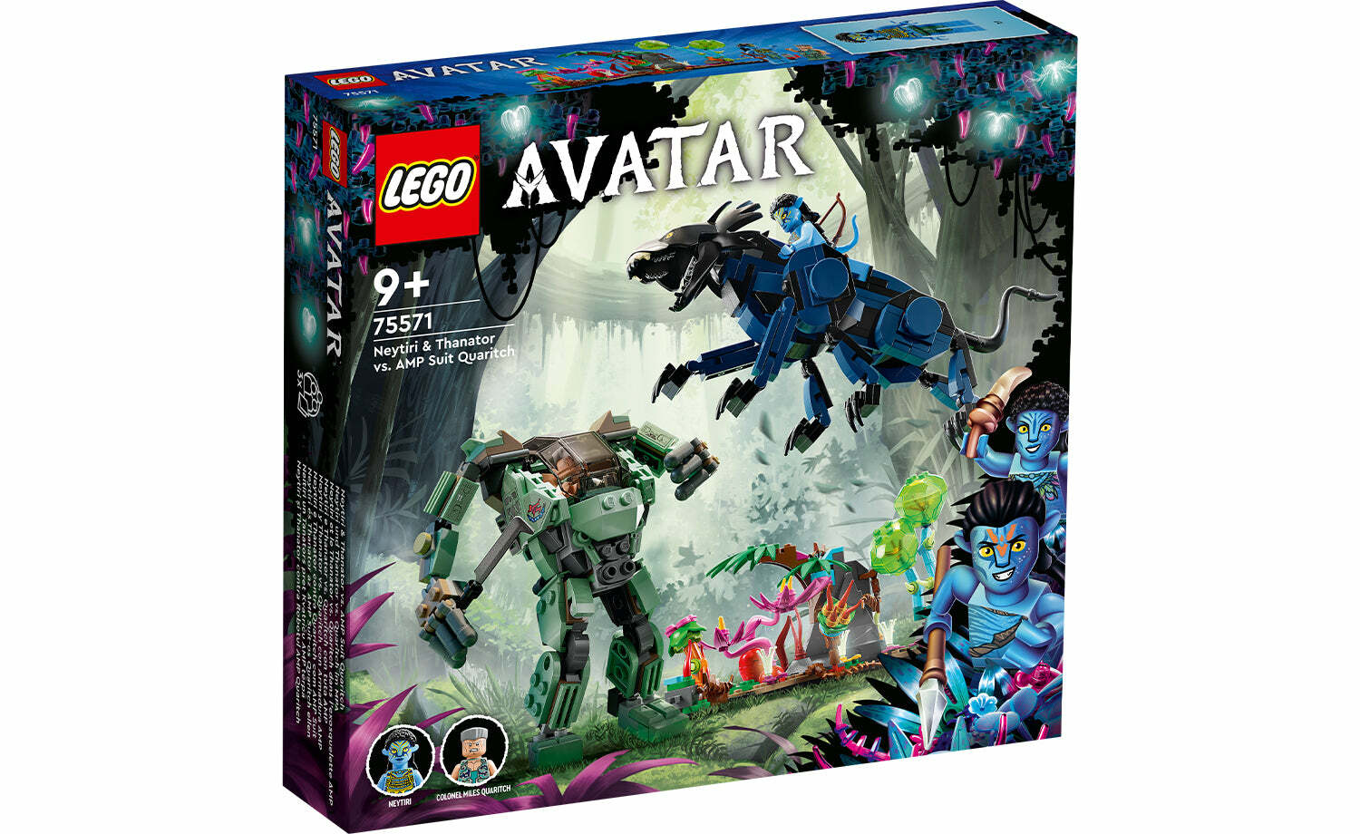 [飛米樂高積木磚賣店]  LEGO 75571 AVATAR  阿凡達Neytiri & Thanator vs. AMP Suit Quaritch