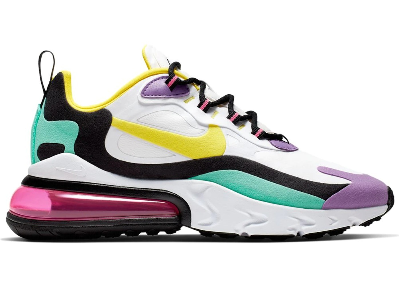 nike air max 270 react bright violet
