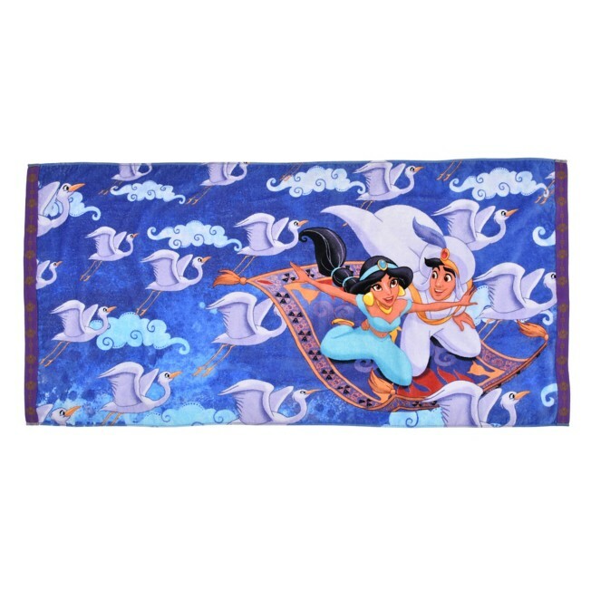 JDS Aladdin & Jasmine Bath Towel "ALADDIN 30 Years"
