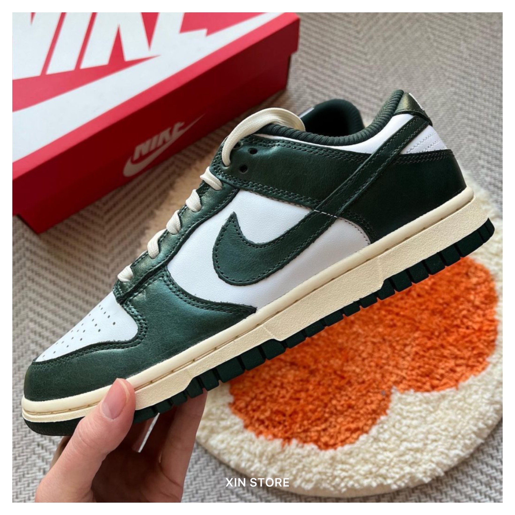 Nike Dunk Low Vintage Greent 奶油底白綠