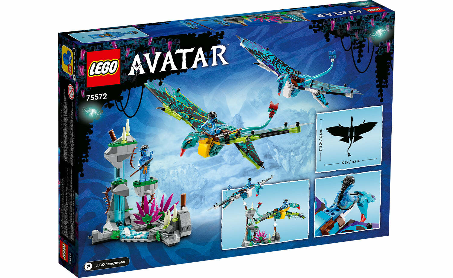 [飛米樂高積木磚賣店] LEGO 75572 AVATAR 阿凡達-傑克與奈蒂莉的斑溪獸飛行