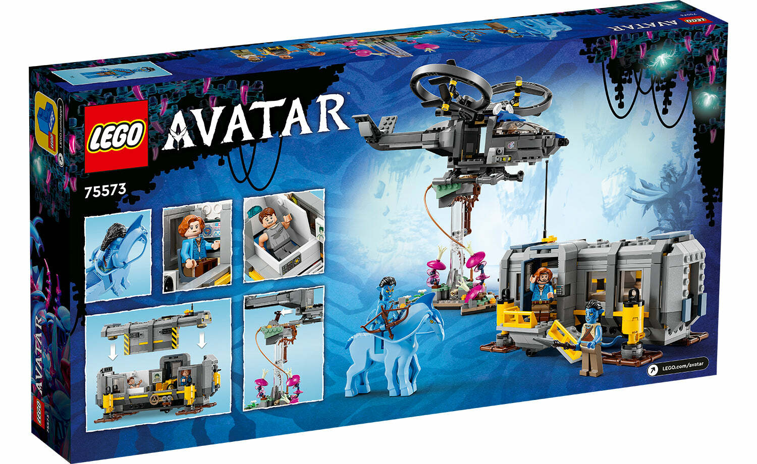 [飛米樂高積木磚賣店] LEGO 75573 AVATAR 阿凡達-懸浮山: Site 26與RDA大力士直昇機