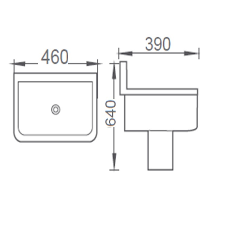 Richford RT306 Mop Sink