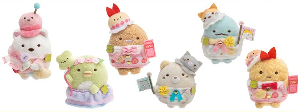 日本限定- 角落生物x鬆弛熊展 手玉/中公仔-