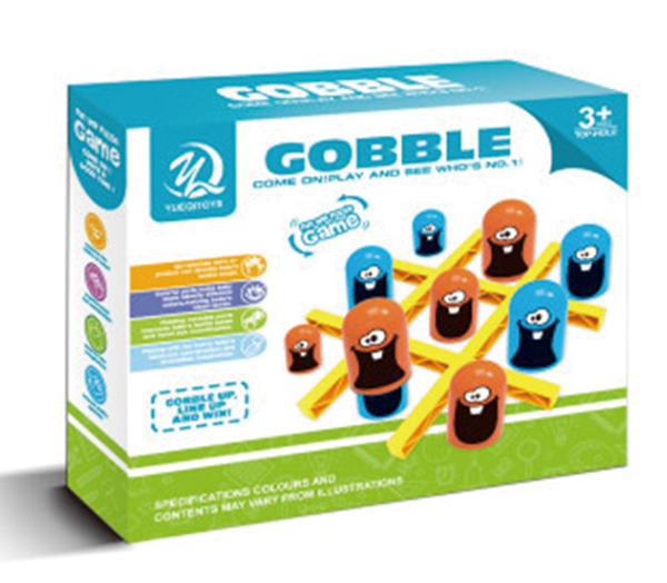 盒裝玩具過三闔連環遊戲 68594