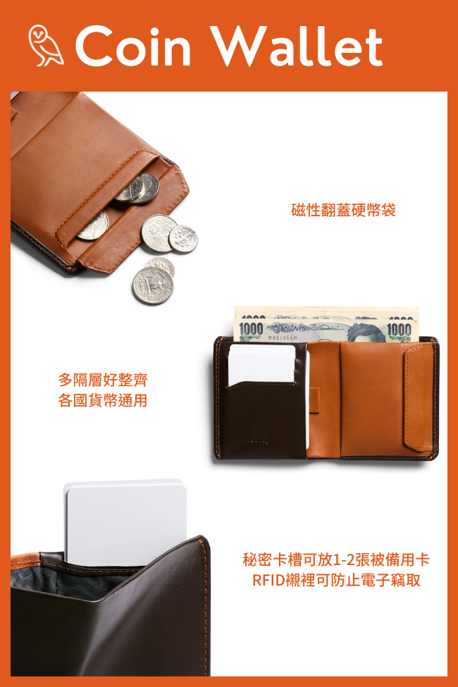 Bellroy 2025 coin pouch