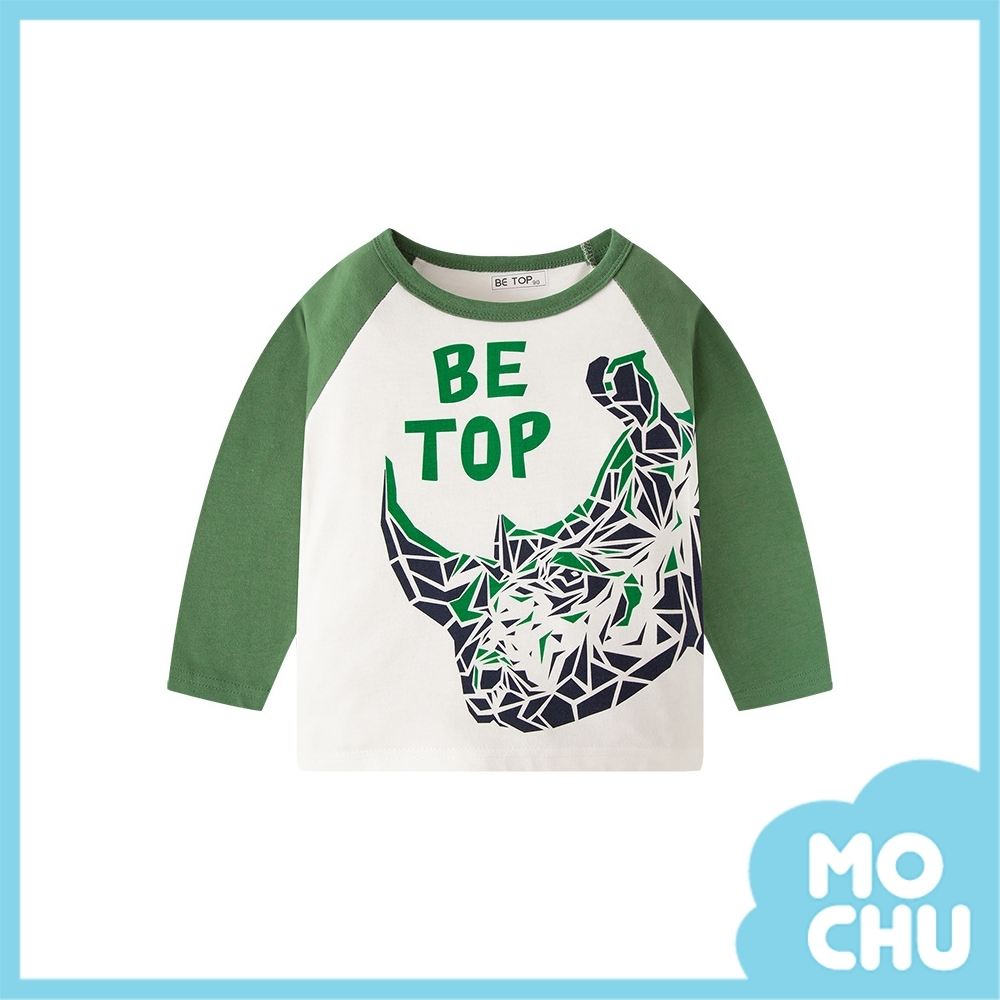 拼色犀牛長袖上衣(兩色)