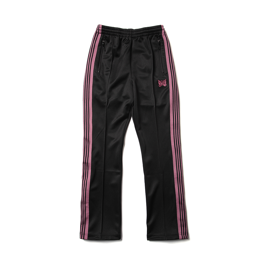 Needles 22AW Narrow Track Pant 電繡蝴蝶長褲窄版黑粉| FLOMMARKET