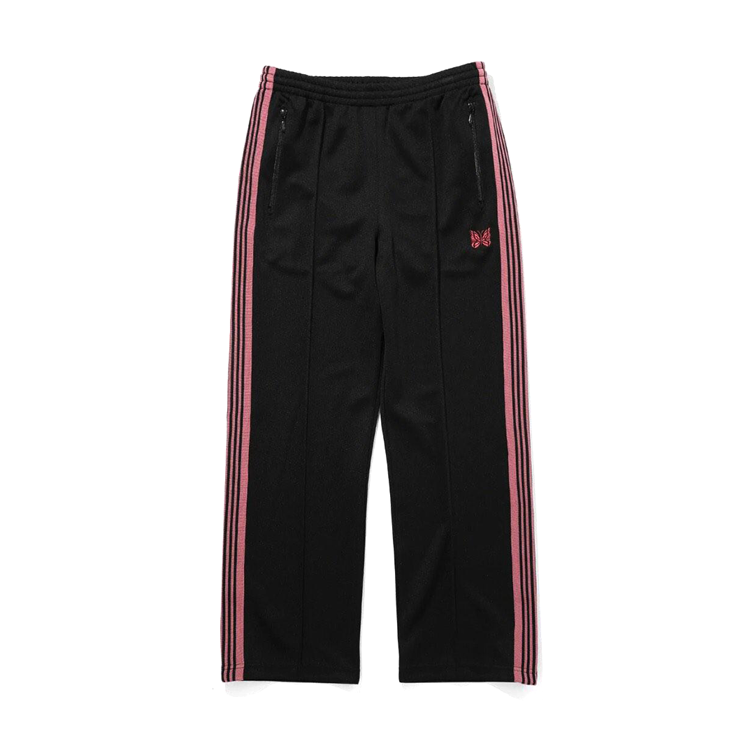 Needles 22AW Track Pant 電繡蝴蝶長褲黑粉| FLOMMARKET