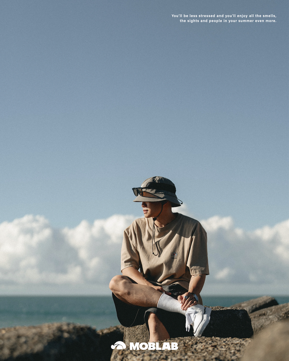 MOBLAB FUNCTIONALITY BUCKET HAT 機能性漁夫帽 2色