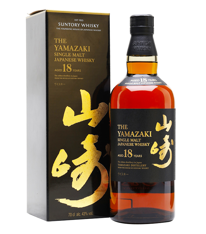 三得利 山崎 18年 單一純麥威士忌 700mL (新版禮盒)