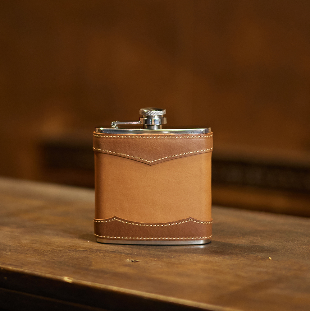 【客製雷雕】6OZ 不鏽鋼烈酒酒壺（附漏斗）- 咖啡王子