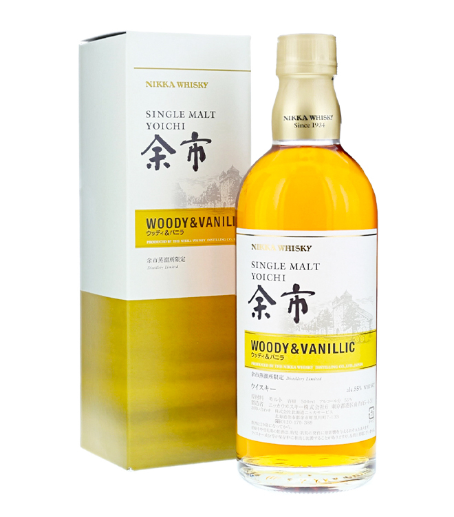 尼卡 余市蒸溜所限定 Woody & Vanillic 500mL