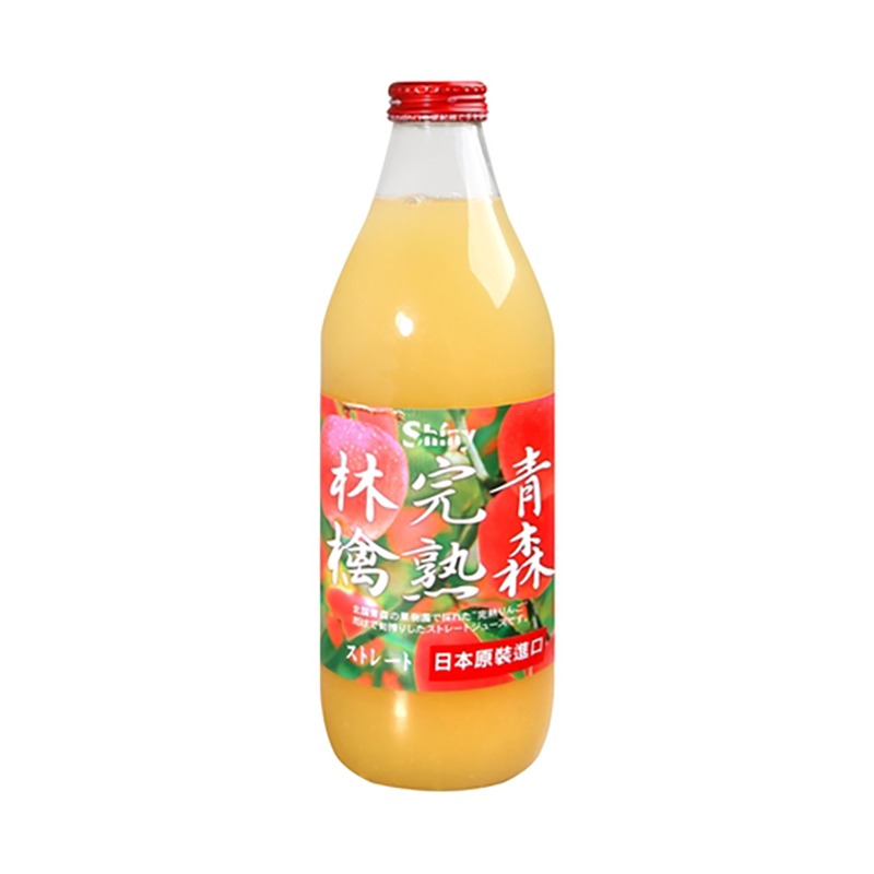 日本青森完熟蘋果汁 Japanese apple juice 1000ml