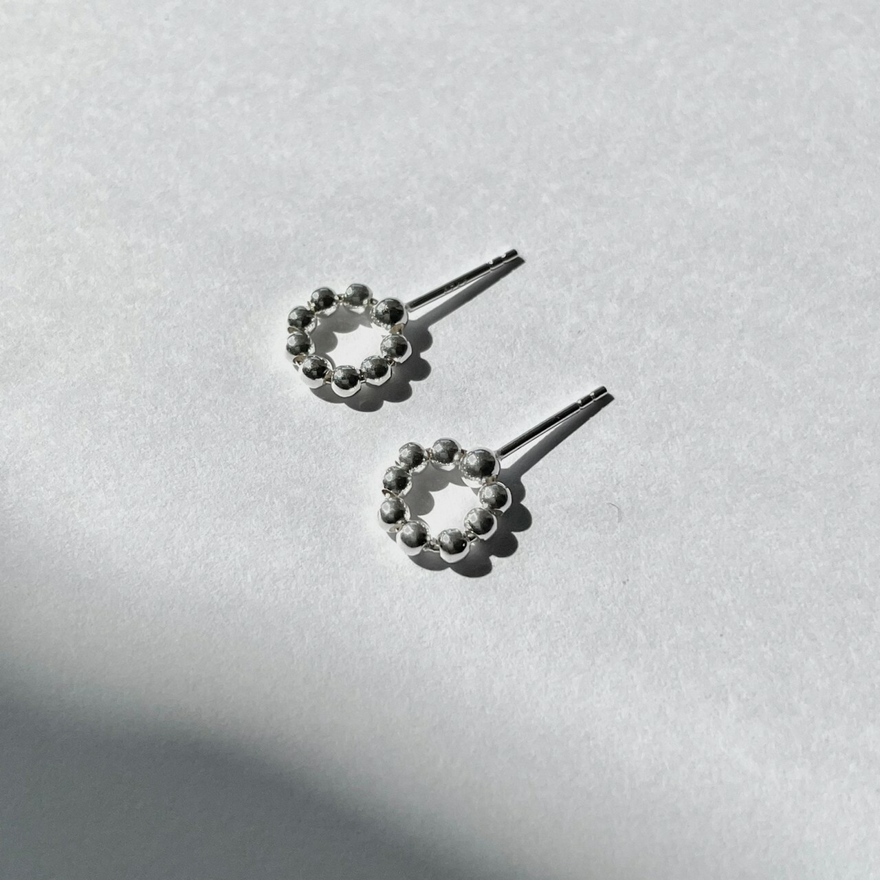 │簡約│旋轉波堤圈 • 耳針耳夾 • 純銀耳環 • 可碰水 抗過敏 S925