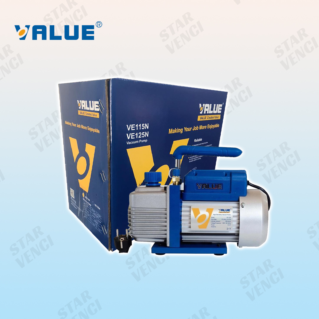 VALUE Single Stage Aircond Vacuum Pump VE115N (2 CFM)