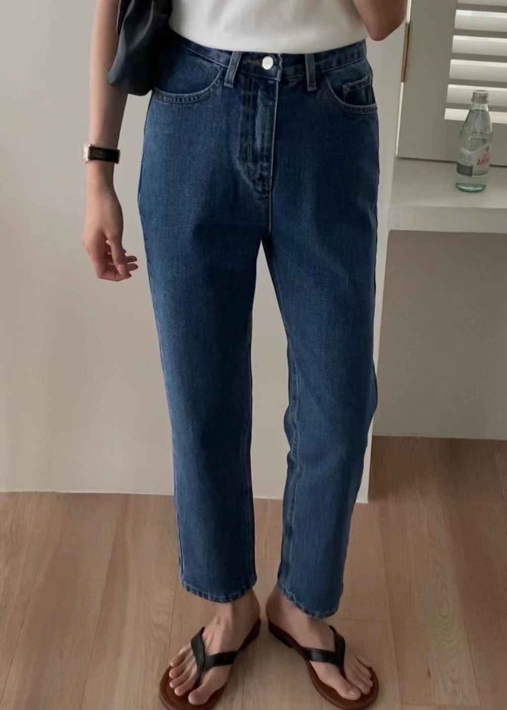 設計師款 經典直筒牛仔褲