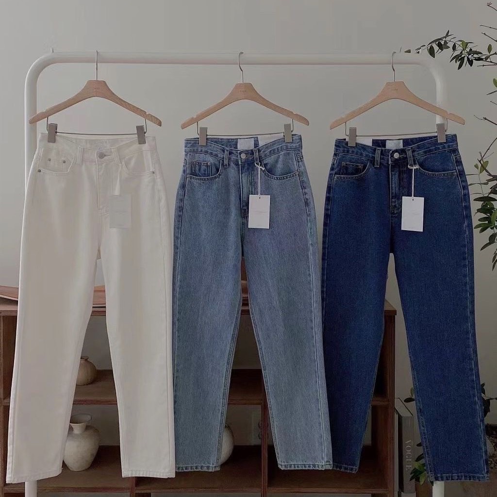 設計師款 經典直筒牛仔褲