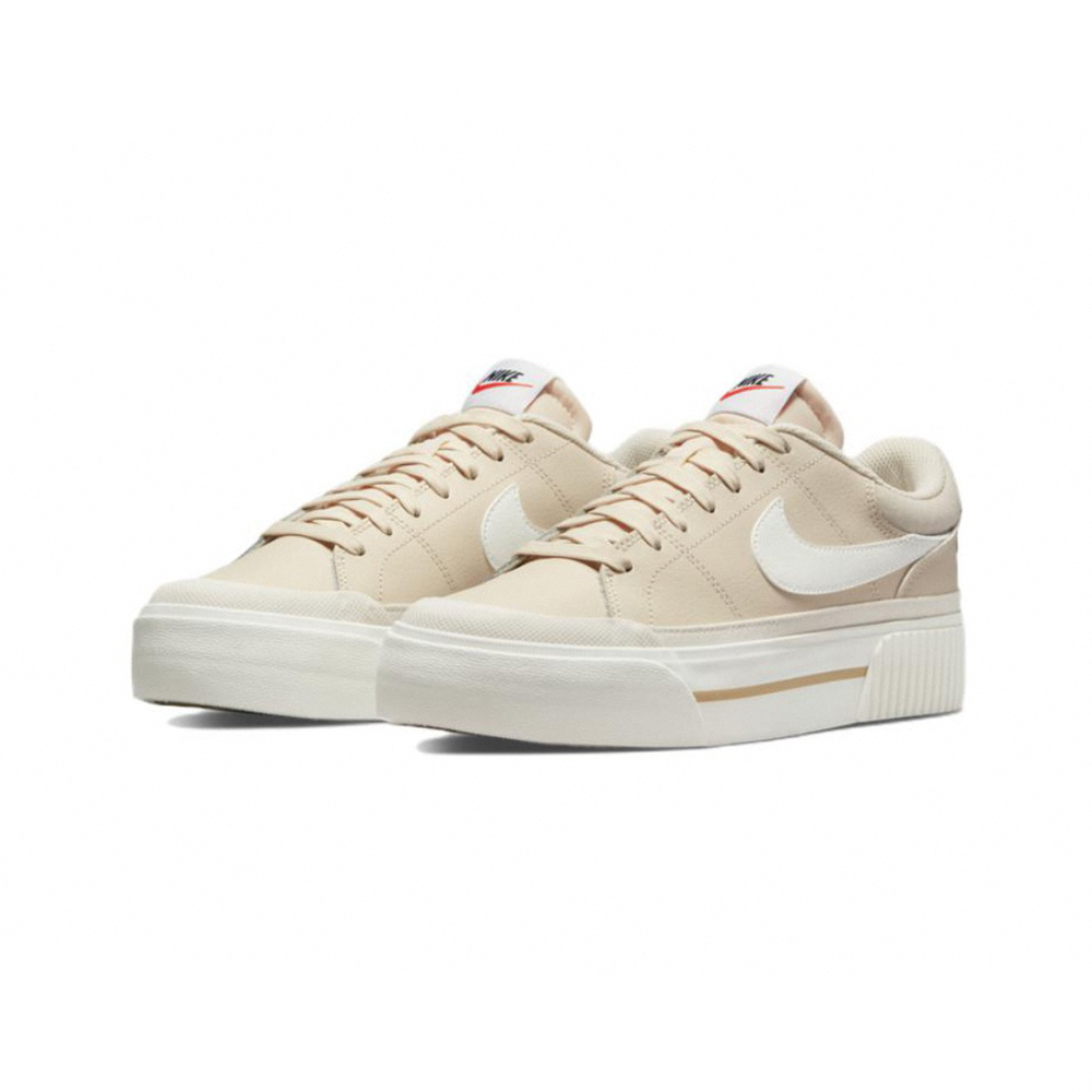 Nike Court Legacy Lift 厚底 蜂蜜奶茶色 DM7590-200