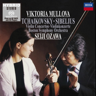 Viktoria Mullova/ Seiji Ozawa, Boston Symphony Orchestra - TCHAIKOVSKY/ SIBELIUS: Violin Concertos SACD