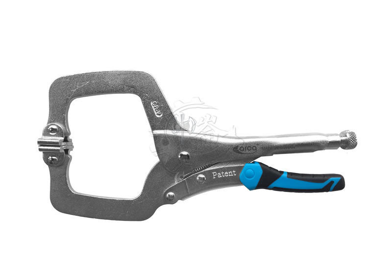 ＊中崙五金【附發票】ARCA 超大開口強力C型萬能鉗 11'' (附活動顎片)