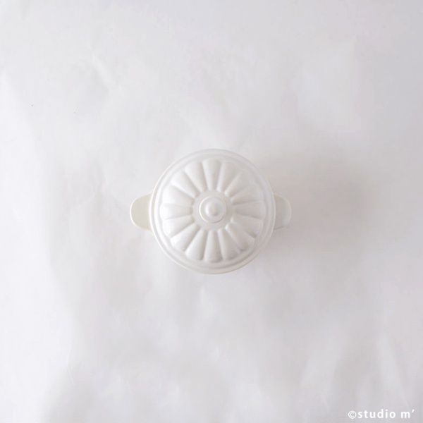 STUDIO M'-farmers附蓋烤皿/白