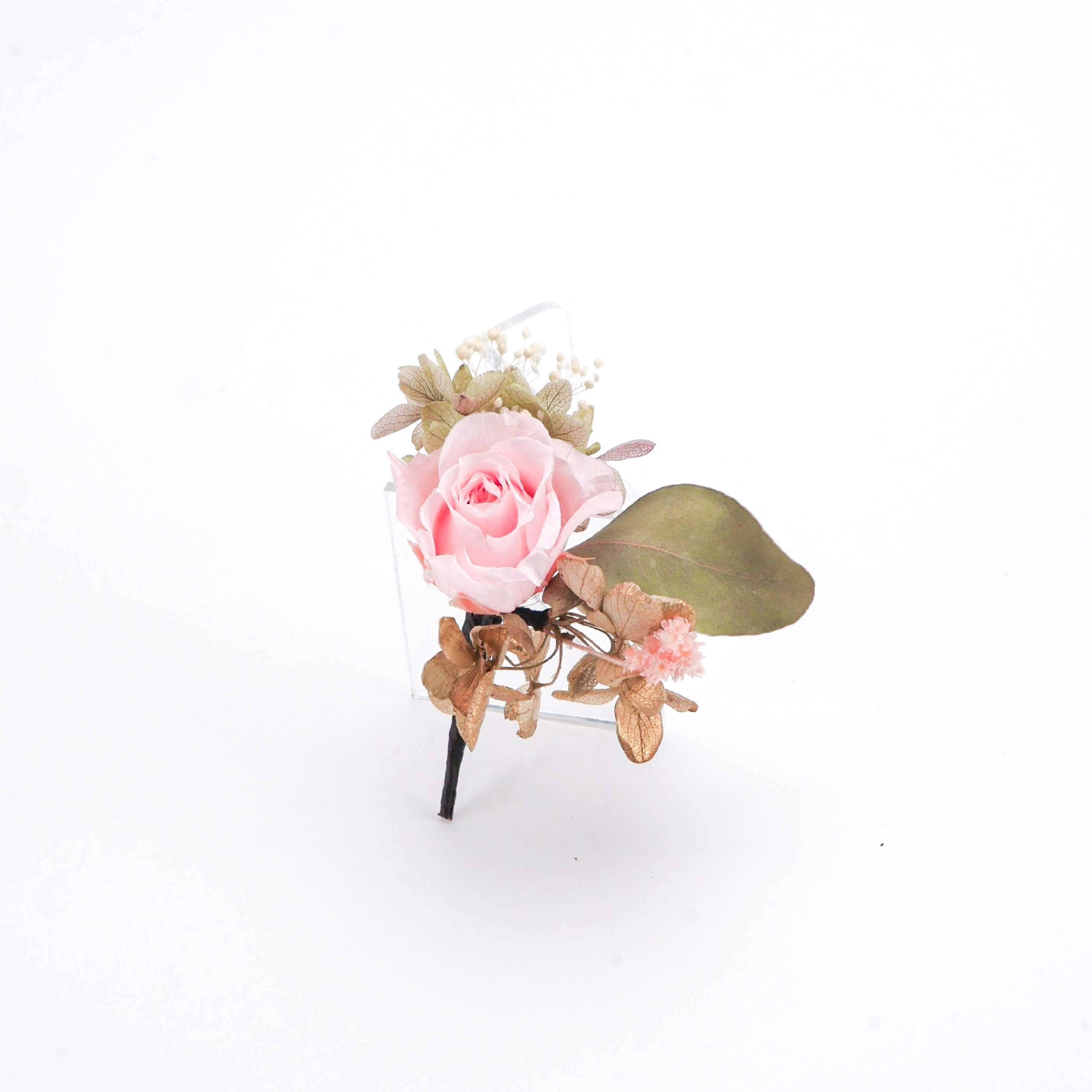 【午後戀歌】永生乾燥花插組