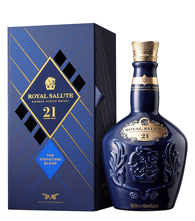 皇家禮炮 21年 調和威士忌 (藍) 700mL