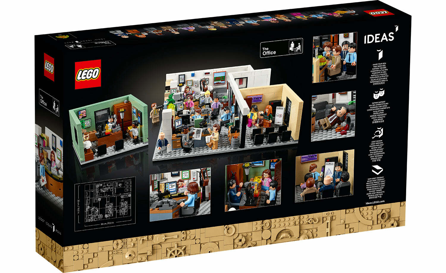 [飛米樂高積木磚賣店] LEGO 21336ＩＤＥＡＳ 我們的辦公室 The Office