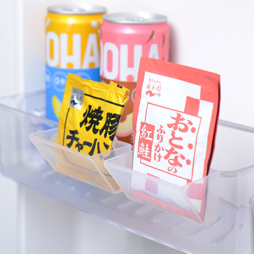 冰箱門邊小物收納盒/2入