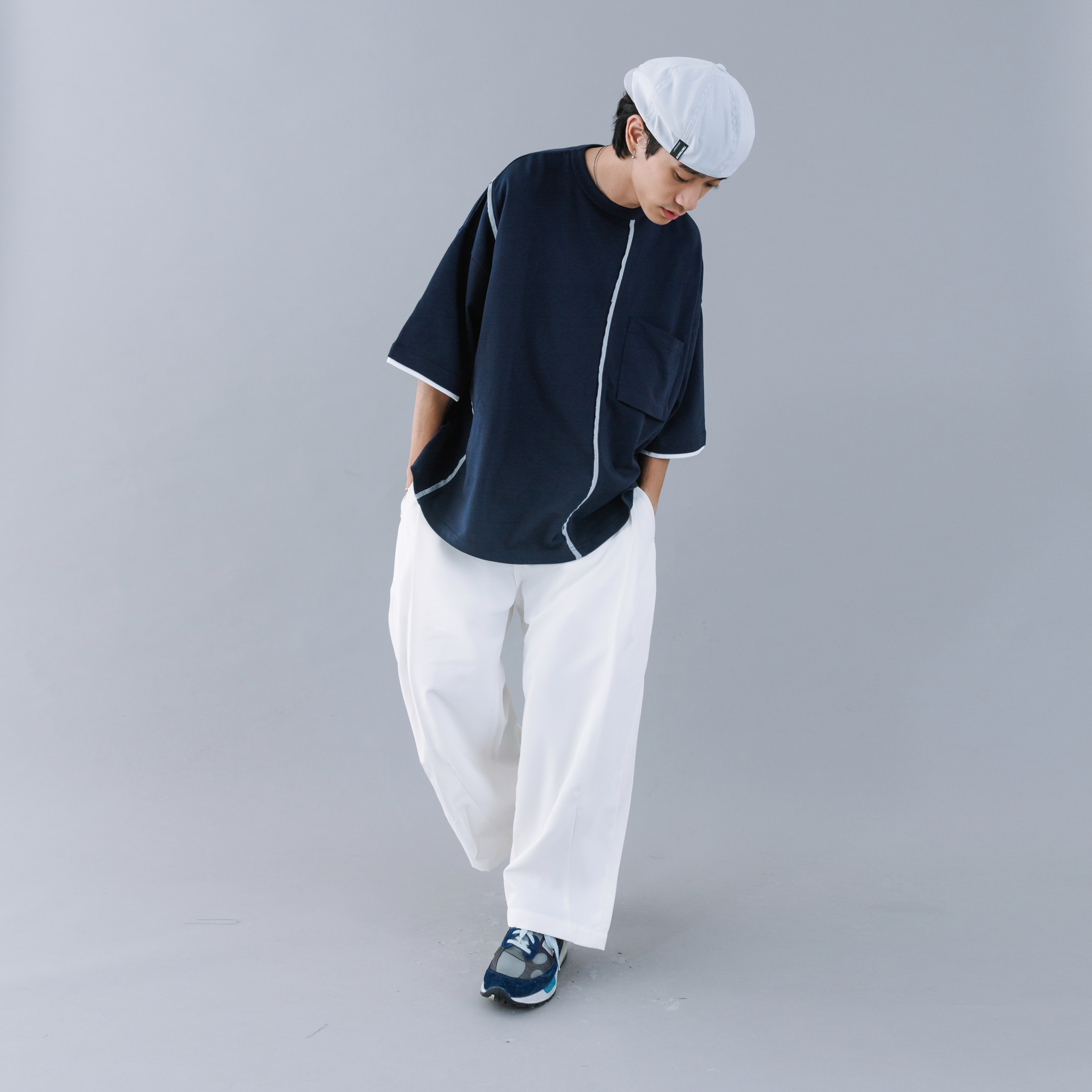 TIGHTBOOTH - Legere Baggy Slacks - White